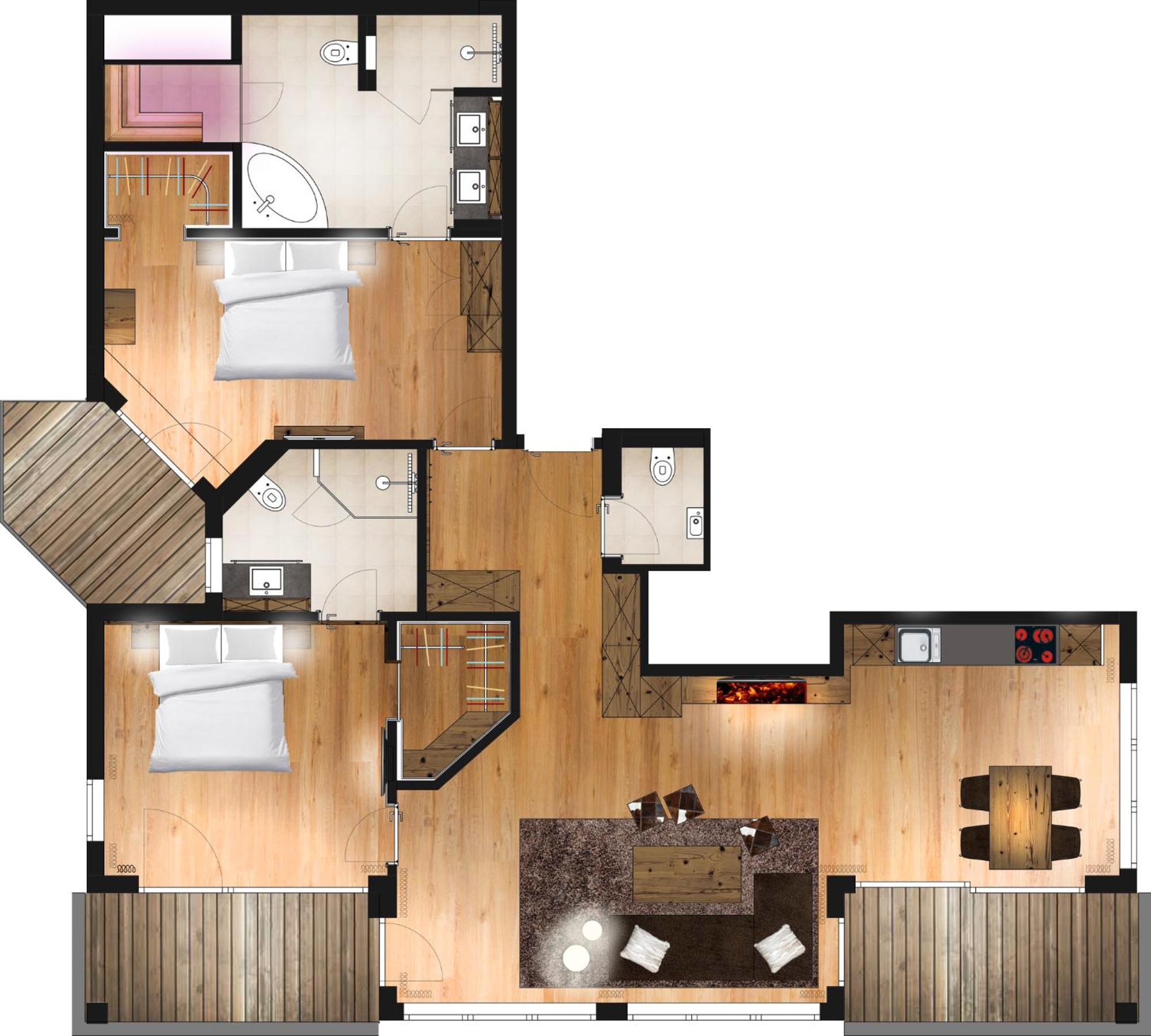 Superior Hotel Post Ишгль Номер фото